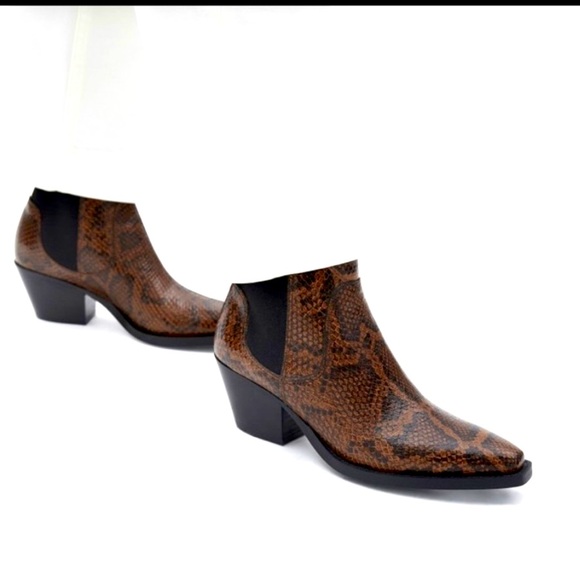 COPY - Everlane Italian Leather Snakeskin Boot - Picture 3 of 8
